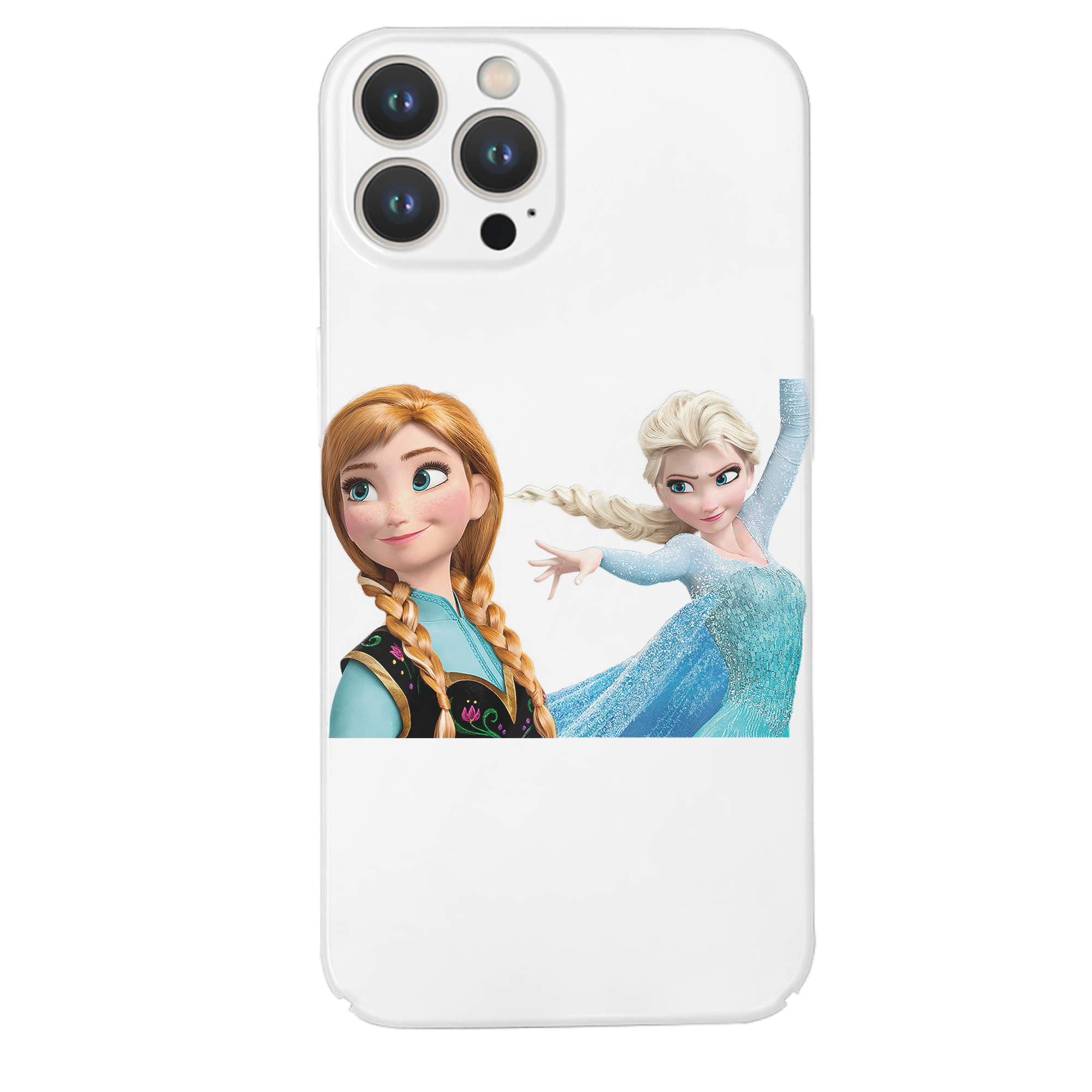 （画像用） アナと雪の女王 アンナ エルサ Frozen Anna Elsa 【iPhone 14シリーズ対応】ハードケース